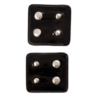 Wedstrijdnummhouder Equestro met kristallen Zwart