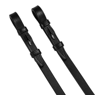 Dubbele Supreme dressuurriemen Zwart