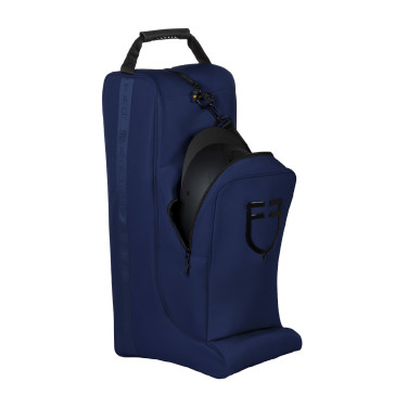 Equestro laarzen- en helmtas van Cordura Marine Marineblauw