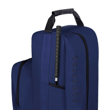 Equestro laarzen- en helmtas van Cordura Marine Marineblauw