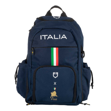 Technische rugzak met meerdere zakken Equestro x FISE Marineblazer Marineblauw