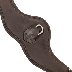 Anatomische lederen singel Equestro Donkerbruin Anatomische lederen singel Equestro Donkerbruin