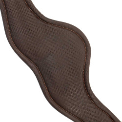Anatomische lederen singel Equestro Donkerbruin Anatomische lederen singel Equestro Donkerbruin