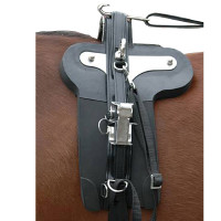 QUICK HITCH Trot synthetisch tuig Eric Le Tixerant Zwart