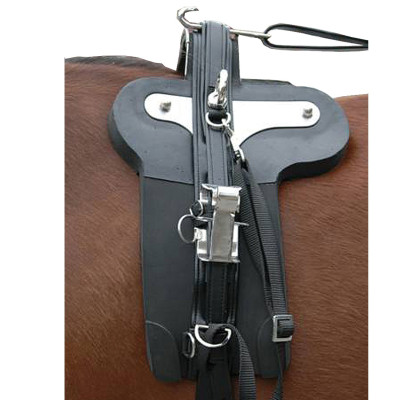 QUICK HITCH Trot synthetisch tuig Eric Le Tixerant Zwart
