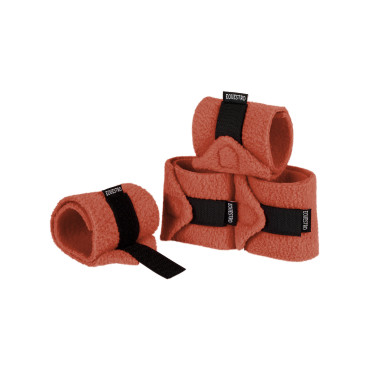 Equestro bandageset voor speelgoedpaard Baksteenrood
