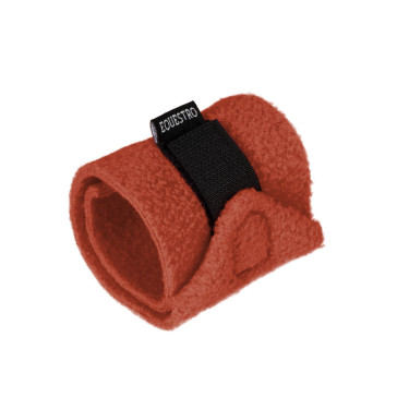 Equestro bandageset voor speelgoedpaard Baksteenrood