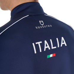 Heren-trainingsbaselayer Equestro x FISE Marineblazer Marineblauw