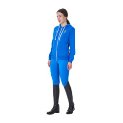 Dameshoodie Equestro x FISE Blauw van Savoye