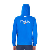 Heren hoodie Equestro x FISE Blauw van Savoye
