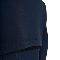 Dames-sweater Equestro met uitsnijdingen Marineblazer Marineblauw