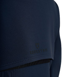 Dames-sweater Equestro met uitsnijdingen Marineblazer Marineblauw