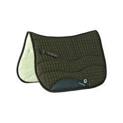 Burioni zadeldoek katoen/wol Scafarda Groen