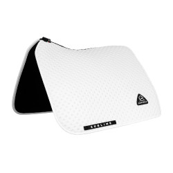 Acavallo Sublime dressuurdekje in technische stof met stippen Wit