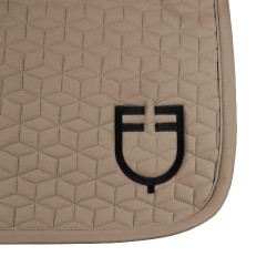 Equestro dressuurdekje met kubus-quilting Walnoot Bruin