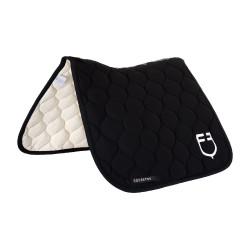 Dressuurdekje Equestro met ui-wattering Zwart