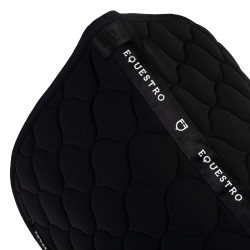 Dressuurdekje Equestro met ui-wattering Zwart