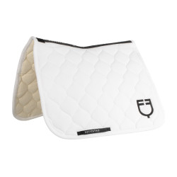 Dressuurdekje Equestro met ui-wattering Wit
