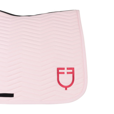 Dressuurdekje Equestro gewatteerd Wave in technische stof