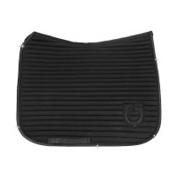 Equestro Universe Stripe dressuurzadeldek Zwart