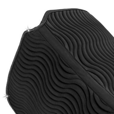 Dressuurdekje Equestro Universe Wave Zwart