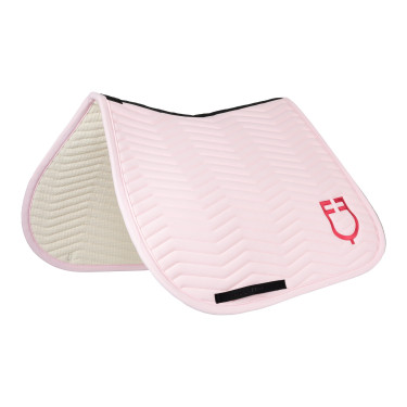 Gestepte Equestro springdeken Wave in technische stof Ballerina / kamperfoelie Roze Gestepte Equestro springdeken Wave in technische stof Ballerina / kamperfoelie Roze