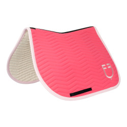 Gestepte Equestro springdeken Wave in technische stof Kamperfoelie / ballerina Roze Gestepte Equestro springdeken Wave in technische stof Kamperfoelie / ballerina Roze