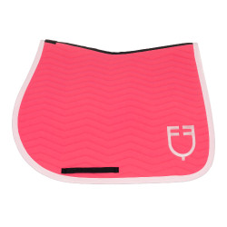 Gestepte Equestro springdeken Wave in technische stof Kamperfoelie / ballerina Roze Gestepte Equestro springdeken Wave in technische stof Kamperfoelie / ballerina Roze