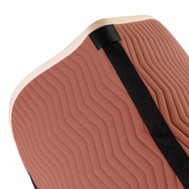 Gestepte Equestro springdeken Wave in technische stof Redwood / antiek wit Rood Gestepte Equestro springdeken Wave in technische stof Redwood / antiek wit Rood