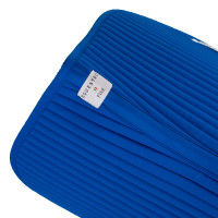 Springzadeldek Equestro x FISE met geborduurd logo Blauw van Savoye