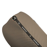 CSO zadeldekje Acavallo Sublime in technische stof met stippen Aarde Bruin