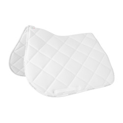 Equestro springzadeldek van ademende technische stof Wit / wit