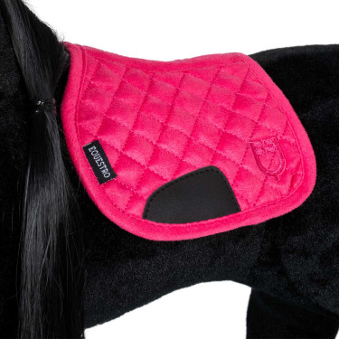 Equestro zadeldekje voor speelgoedpaard Fuchsia Roze