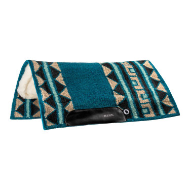 Westernpad Burioni wol show-aanbieding Blauw