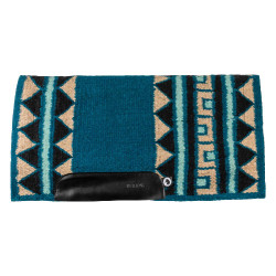 Westernpad Burioni wol show-aanbieding Blauw
