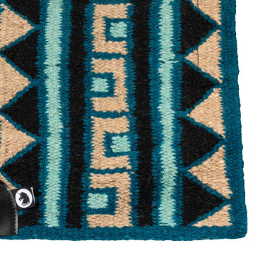 Westernpad Burioni wol show-aanbieding Blauw