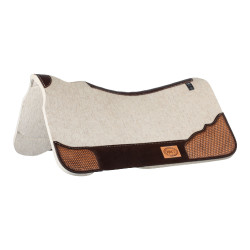 Pool’s vilten western zadeldek Bruin