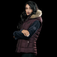 Bodywarmer SM VEENTA Flags & Cup Pruim Violet Bodywarmer SM VEENTA Flags & Cup Pruim Violet