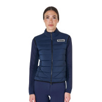 Dames bodywarmer Equestro in nylon Marineblazer Marineblauw Dames bodywarmer Equestro in nylon Marineblazer Marineblauw
