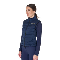 Dames bodywarmer Equestro in nylon Marineblazer Marineblauw