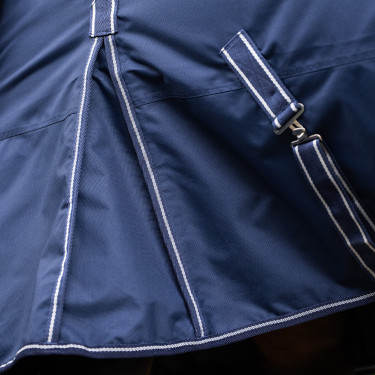 Imperial Riding Basic paddockdeken met afneembare hals 400 g Marine Marineblauw Imperial Riding Basic paddockdeken met afneembare hals 400 g Marine Marineblauw