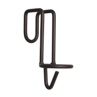 Afneembare emmerhouder Mat Grooming Deluxe van Kentucky Zwart Afneembare emmerhouder Mat Grooming Deluxe van Kentucky Zwart