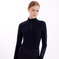 Top Euro-Star Ava dames met lange mouwen Zwart Top Euro-Star Ava dames met lange mouwen Zwart