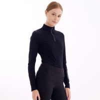 Top Euro-Star Ava dames met lange mouwen Zwart Top Euro-Star Ava dames met lange mouwen Zwart