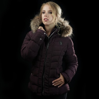 Parka femme RAUMA Flags & Cup Prune