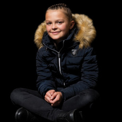 Kinderparka MACAMIC Flags & Cup Marineblauw Kinderparka MACAMIC Flags & Cup Marineblauw