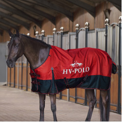 HV Polo Essential paddockdeken 200 g 600D Rode roos Roze HV Polo Essential paddockdeken 200 g 600D Rode roos Roze