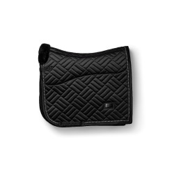 Dressuurdekje Equestrian Stockholm imitatie schapenvacht Crystal Zwart Dressuurdekje Equestrian Stockholm imitatie schapenvacht Crystal Zwart