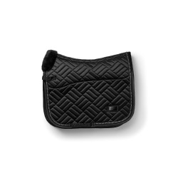 Dressuurdekje Equestrian Stockholm imitatie schapenvacht Crystal Zwart Dressuurdekje Equestrian Stockholm imitatie schapenvacht Crystal Zwart