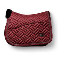 Equestrian Stockholm springzadelpad imitatiebont Crystal Bordeaux